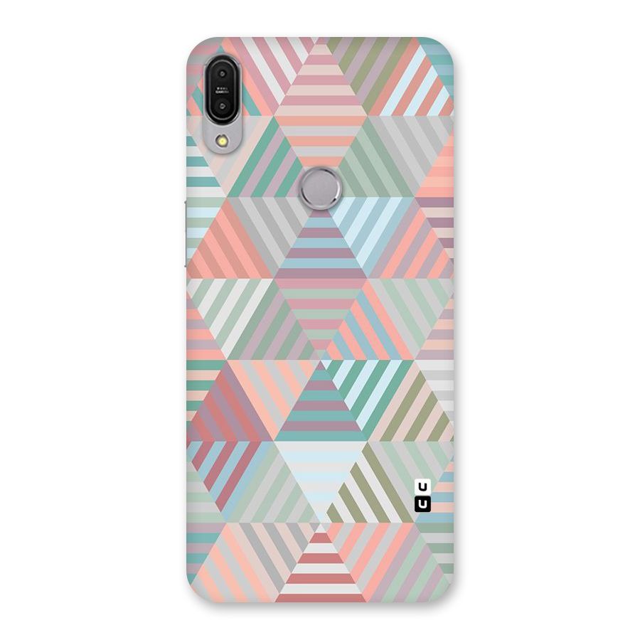 Abstract Triangle Lines Back Case for Zenfone Max Pro M1