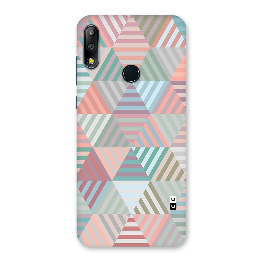 Abstract Triangle Lines Back Case for Zenfone Max Pro M2