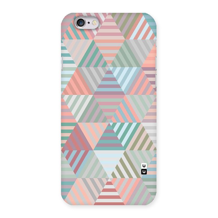 Abstract Triangle Lines Back Case for iPhone 6 6S