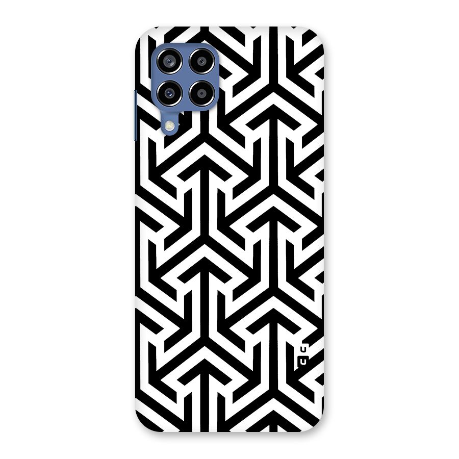 Abstract Triple Arrows Back Case for Galaxy M53 5G