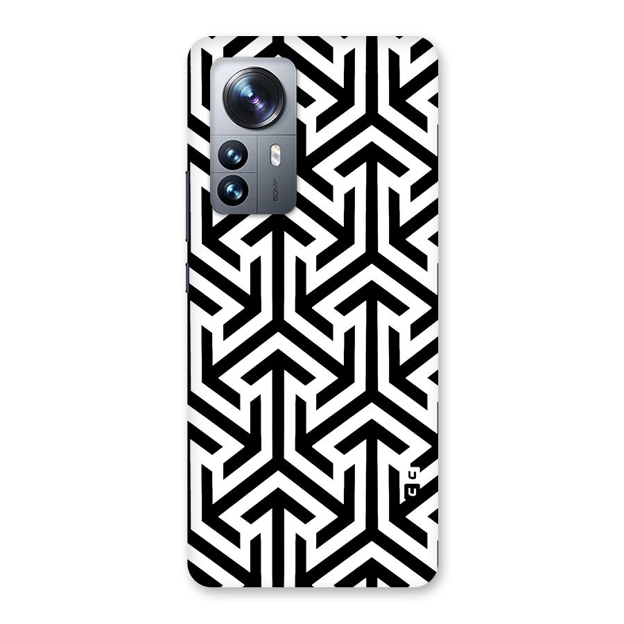 Abstract Triple Arrows Back Case for Xiaomi 12 Pro