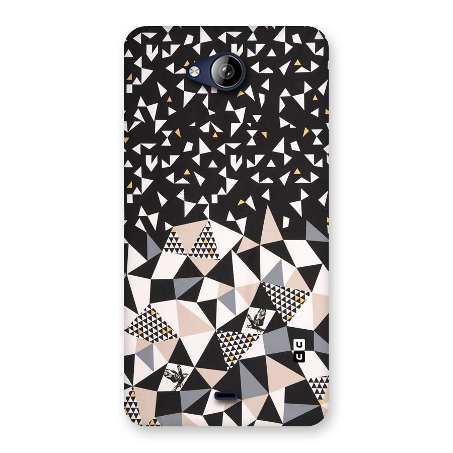Abstract Varied Triangles Back Case for Canvas Play Q355