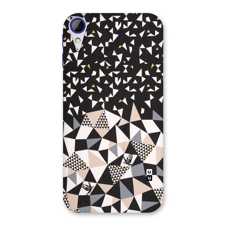 Abstract Varied Triangles Back Case for Desire 830
