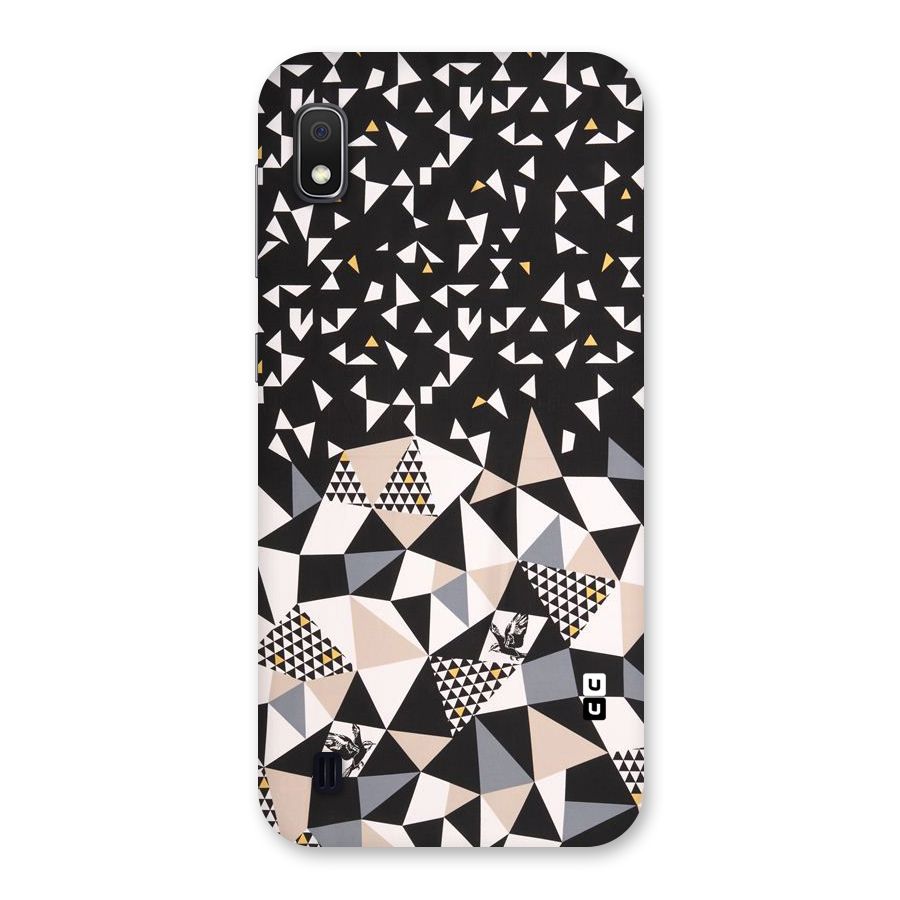 Abstract Varied Triangles Back Case for Galaxy A10