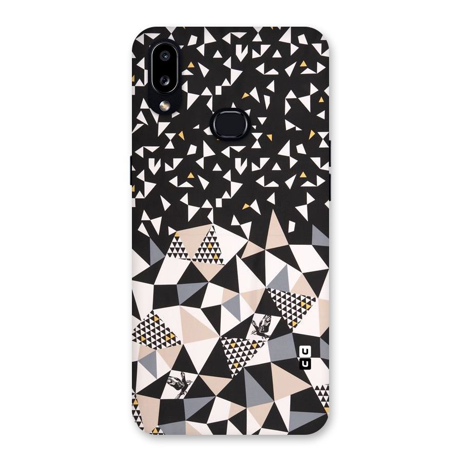 Abstract Varied Triangles Back Case for Galaxy A10s