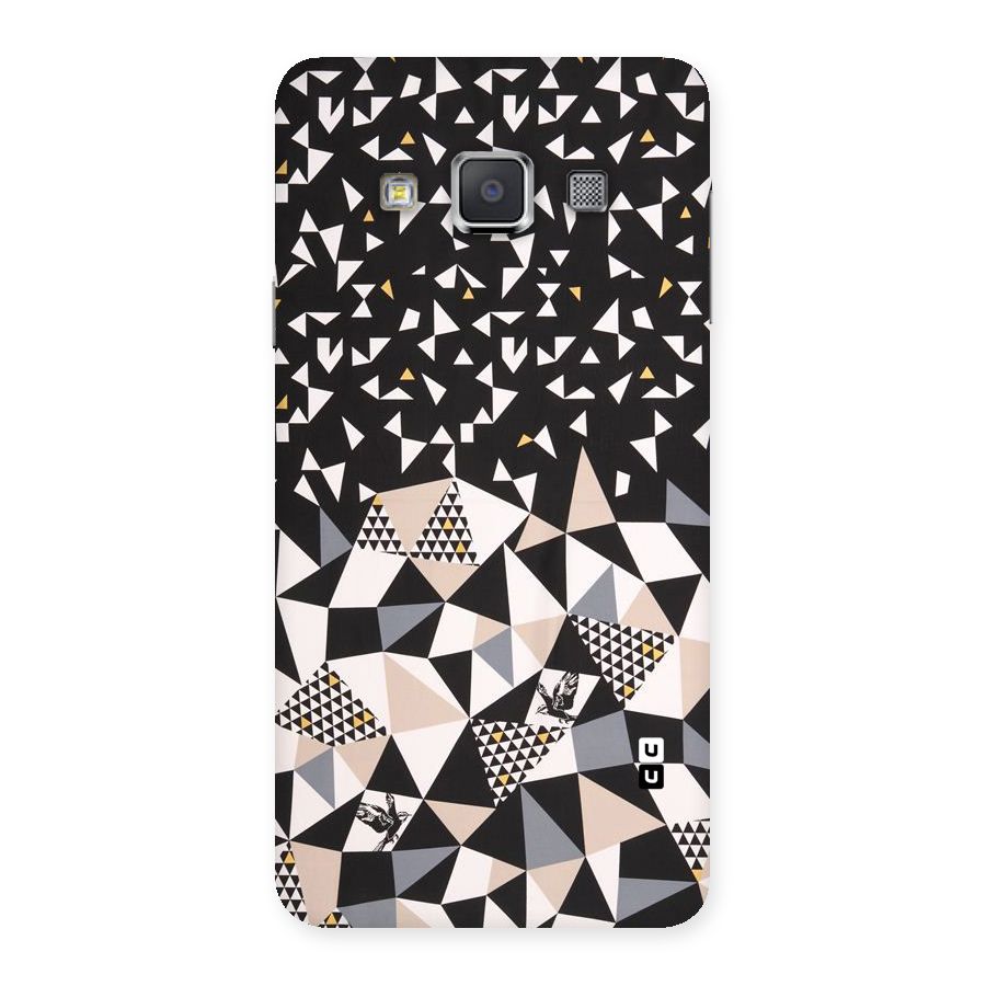 Abstract Varied Triangles Back Case for Galaxy A3