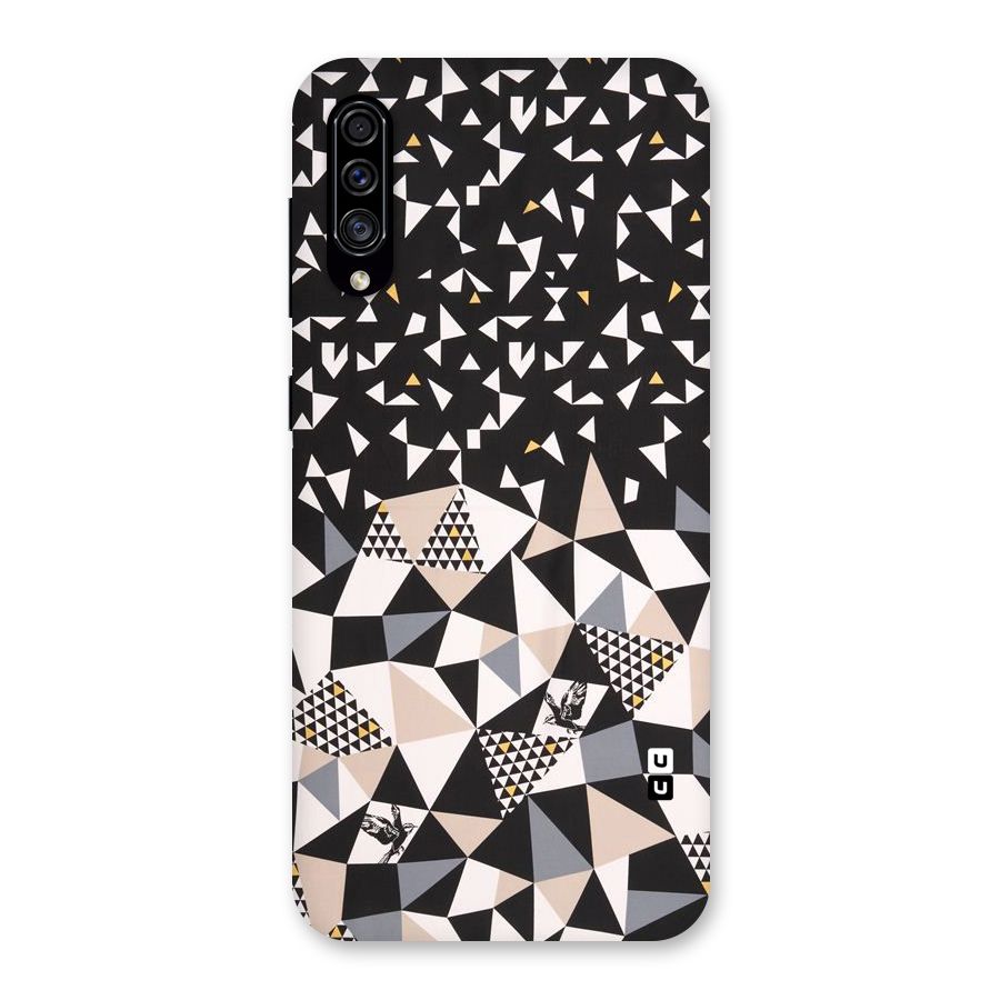 Abstract Varied Triangles Back Case for Galaxy A30s
