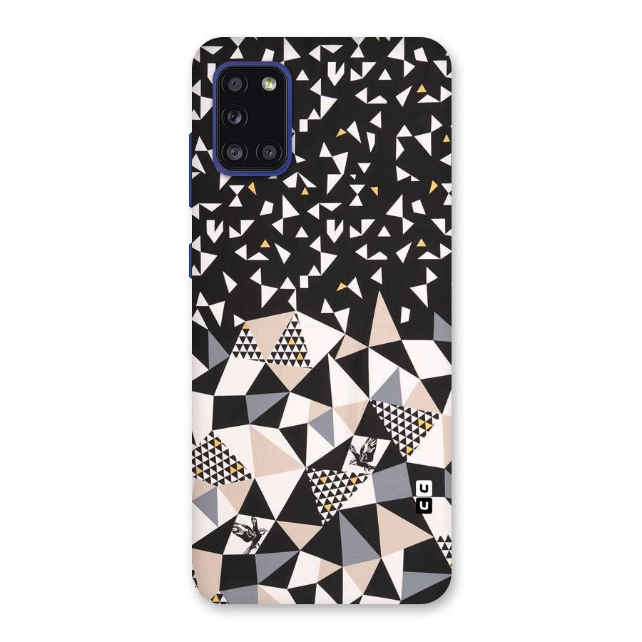 Abstract Varied Triangles Back Case for Galaxy A31