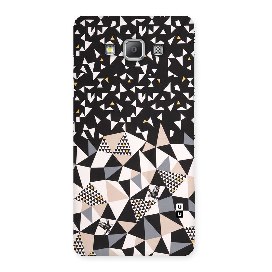 Abstract Varied Triangles Back Case for Galaxy A7