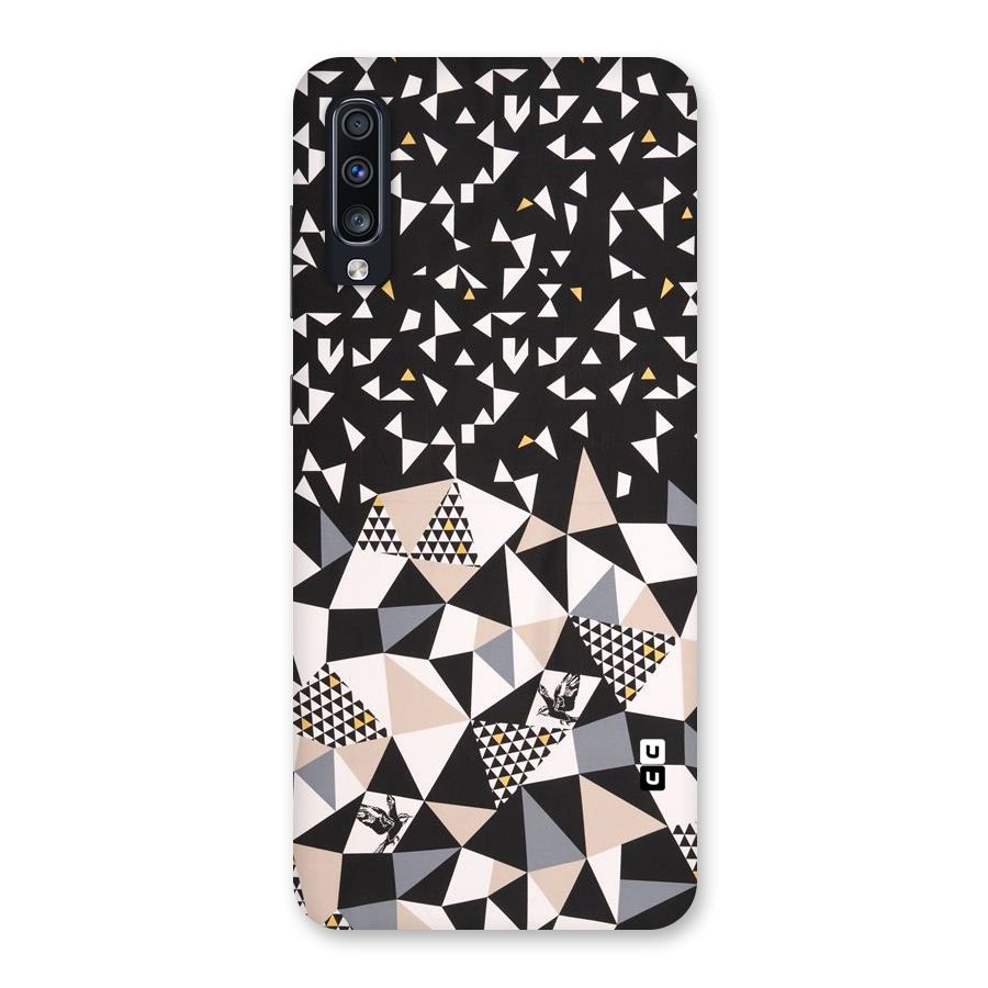 Abstract Varied Triangles Back Case for Galaxy A70
