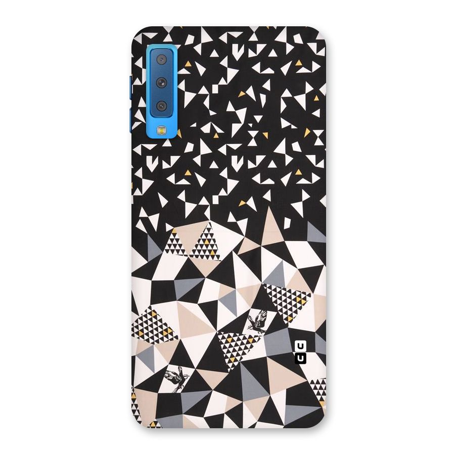 Abstract Varied Triangles Back Case for Galaxy A7 (2018)