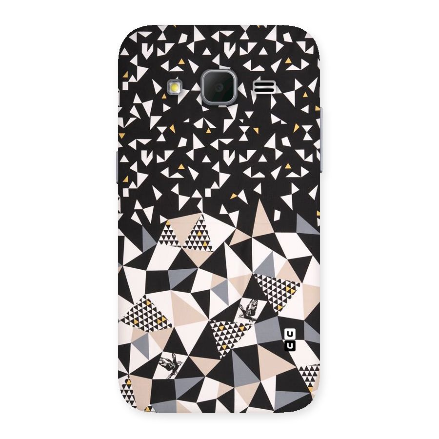 Abstract Varied Triangles Back Case for Galaxy Core Prime