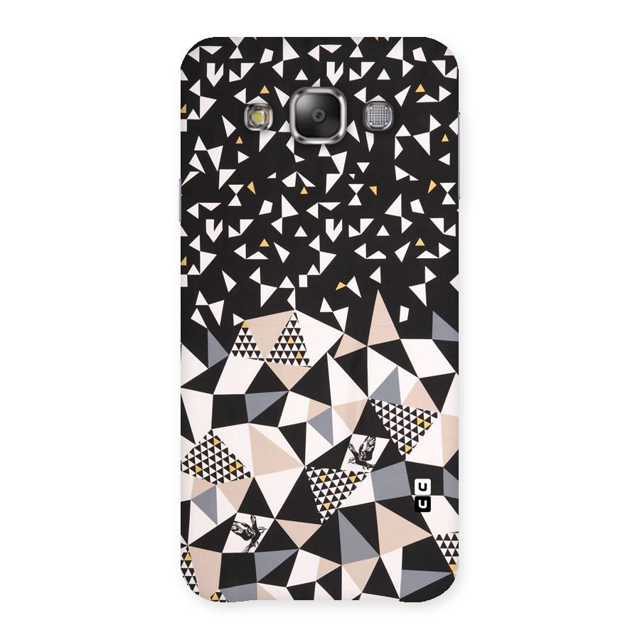 Abstract Varied Triangles Back Case for Galaxy E7