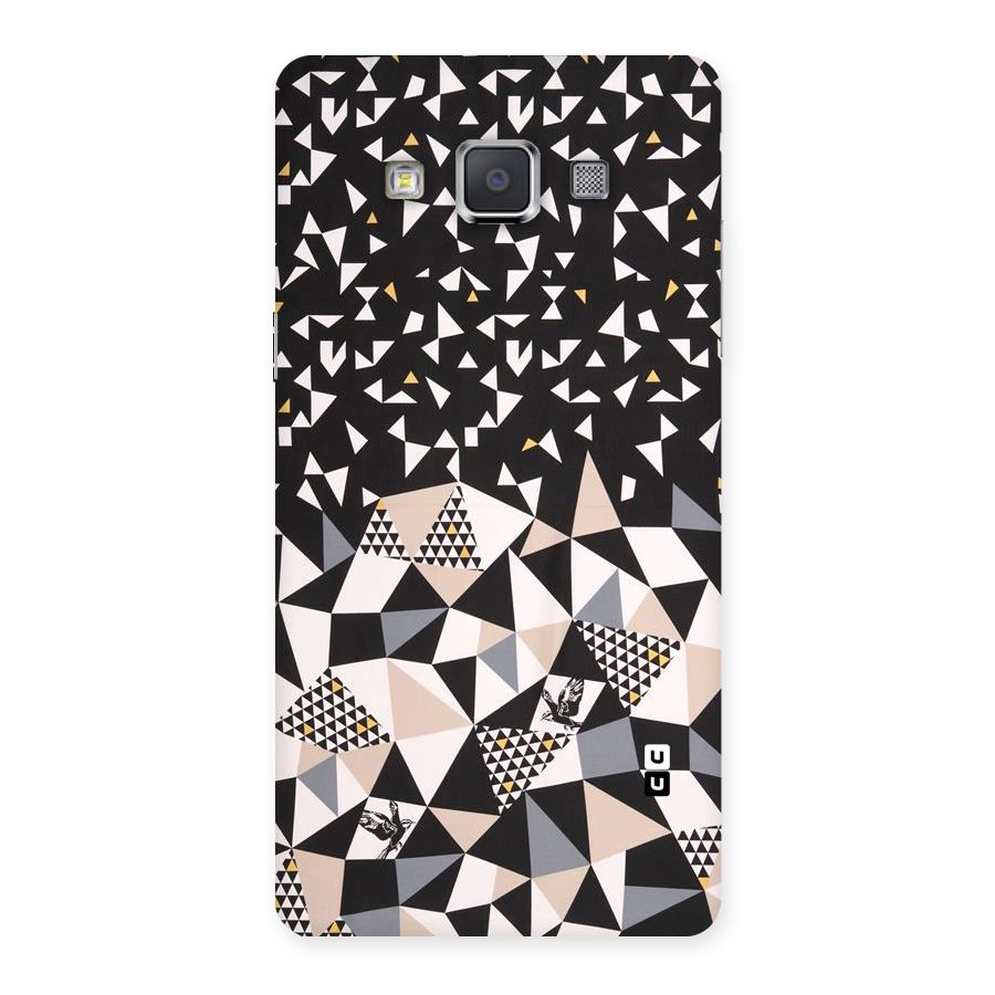 Abstract Varied Triangles Back Case for Galaxy Grand Max