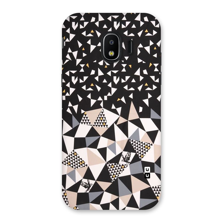 Abstract Varied Triangles Back Case for Galaxy J2 Pro 2018