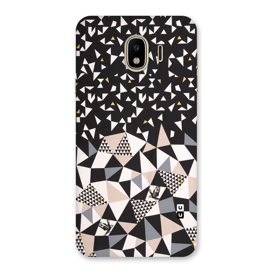 Abstract Varied Triangles Back Case for Galaxy J4