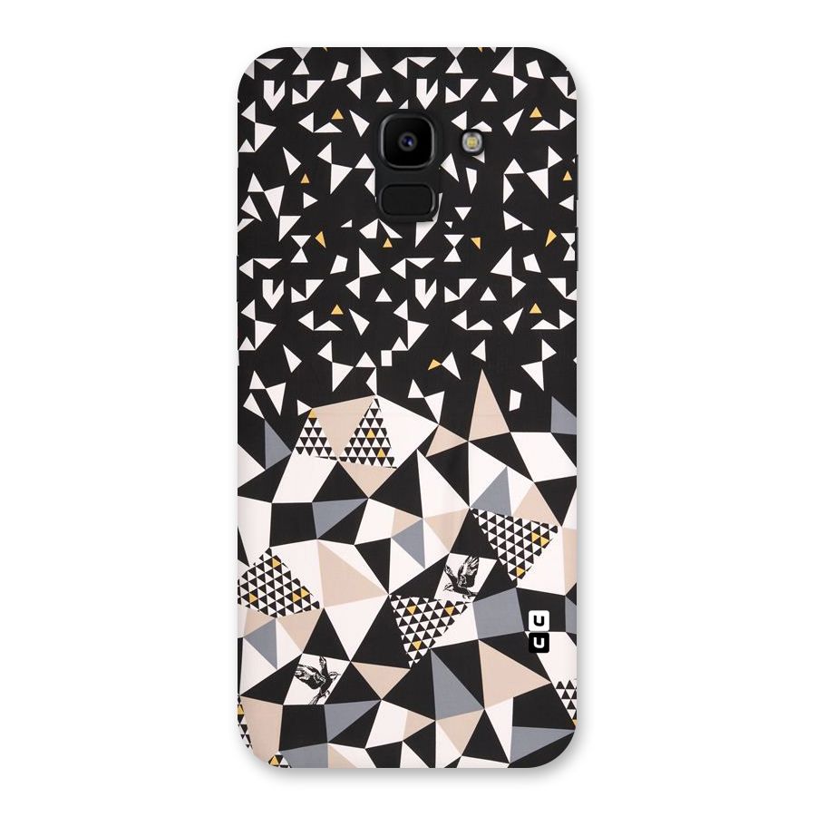 Abstract Varied Triangles Back Case for Galaxy J6