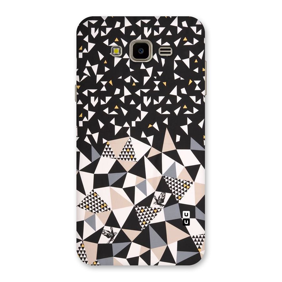 Abstract Varied Triangles Back Case for Galaxy J7 Nxt