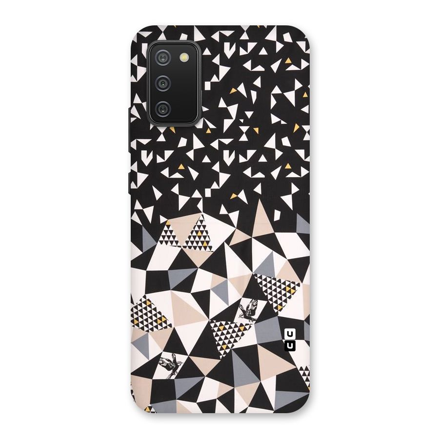 Abstract Varied Triangles Back Case for Galaxy M02s