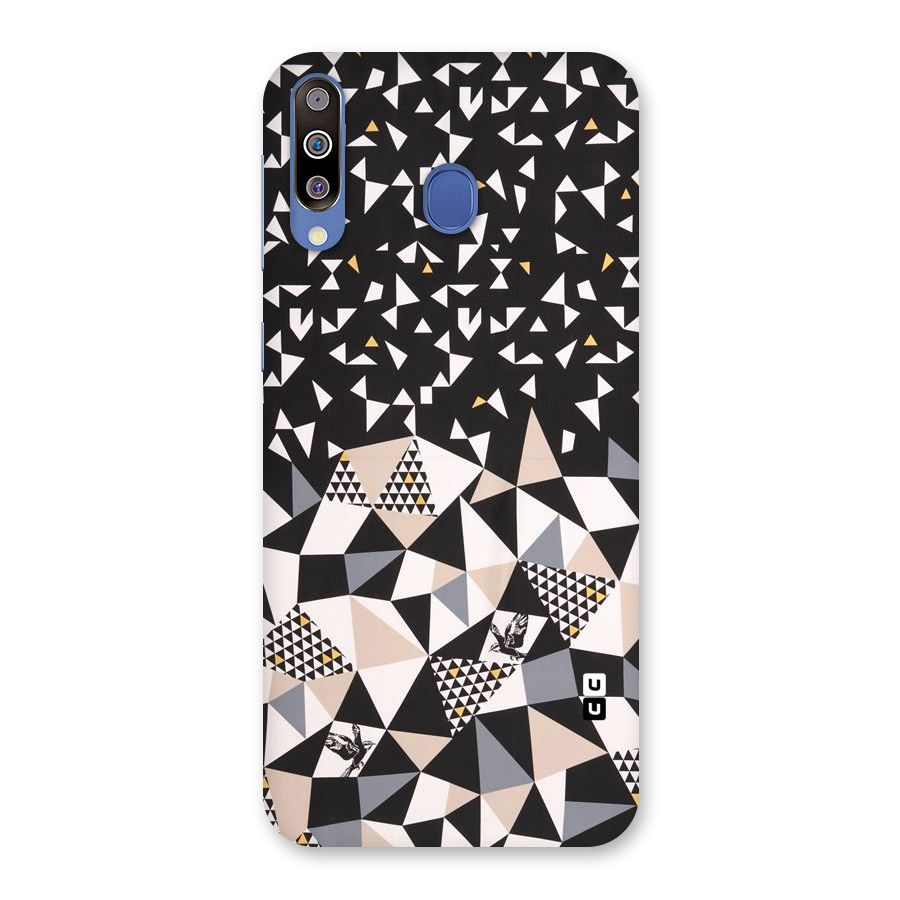 Abstract Varied Triangles Back Case for Galaxy M30