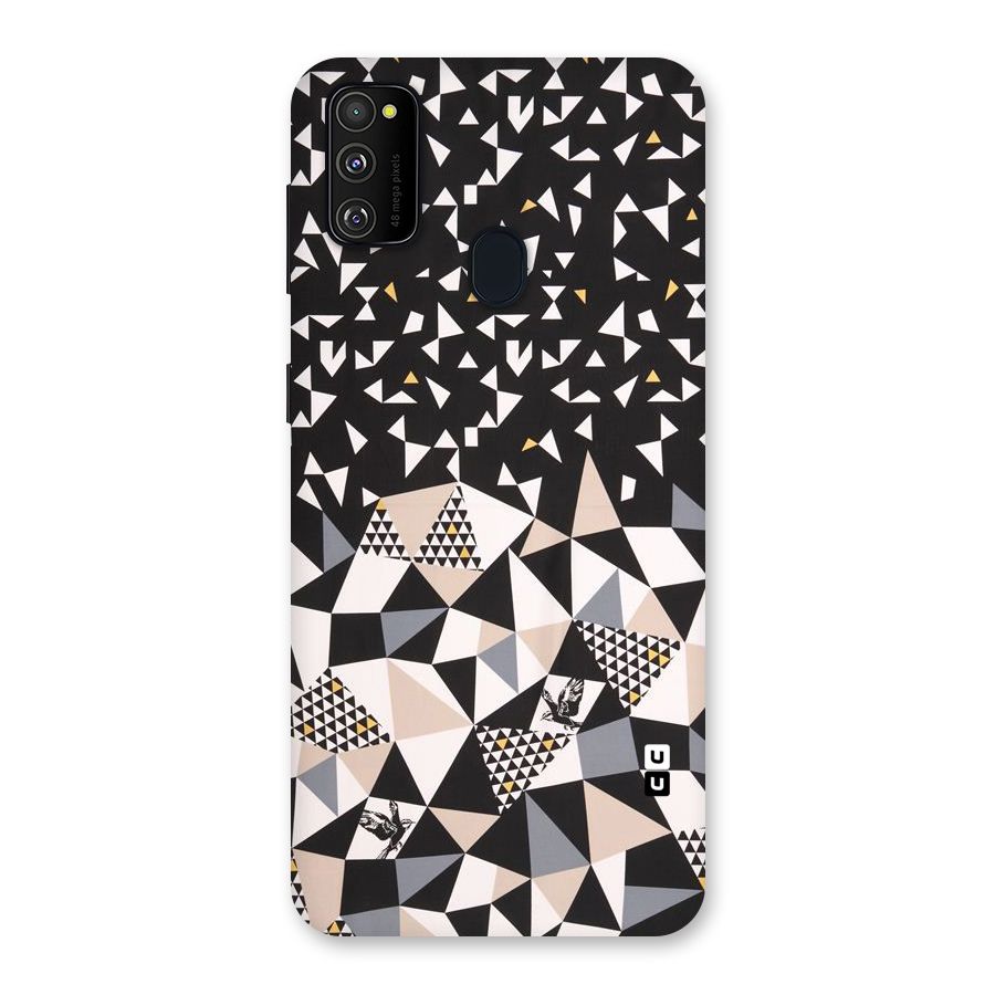 Abstract Varied Triangles Back Case for Galaxy M30s