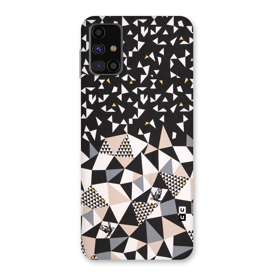 Abstract Varied Triangles Back Case for Galaxy M31s