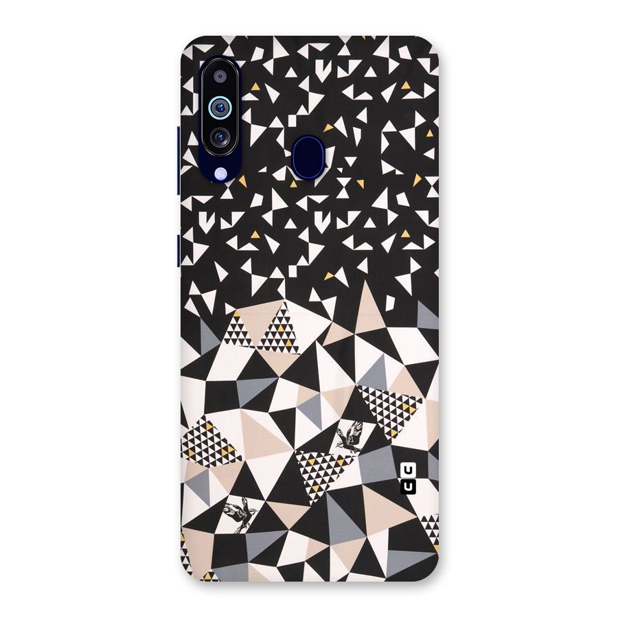 Abstract Varied Triangles Back Case for Galaxy M40
