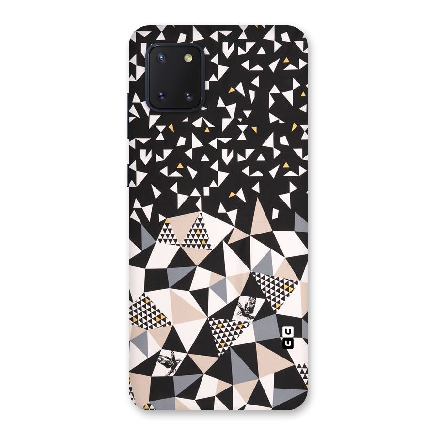 Abstract Varied Triangles Back Case for Galaxy Note 10 Lite