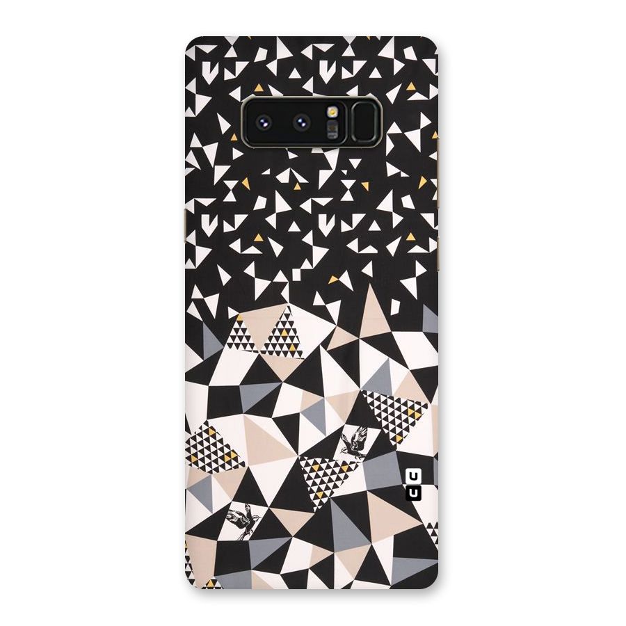 Abstract Varied Triangles Back Case for Galaxy Note 8