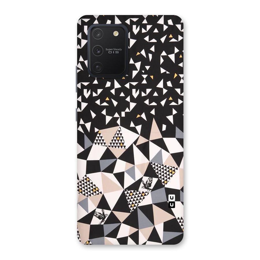 Abstract Varied Triangles Back Case for Galaxy S10 Lite
