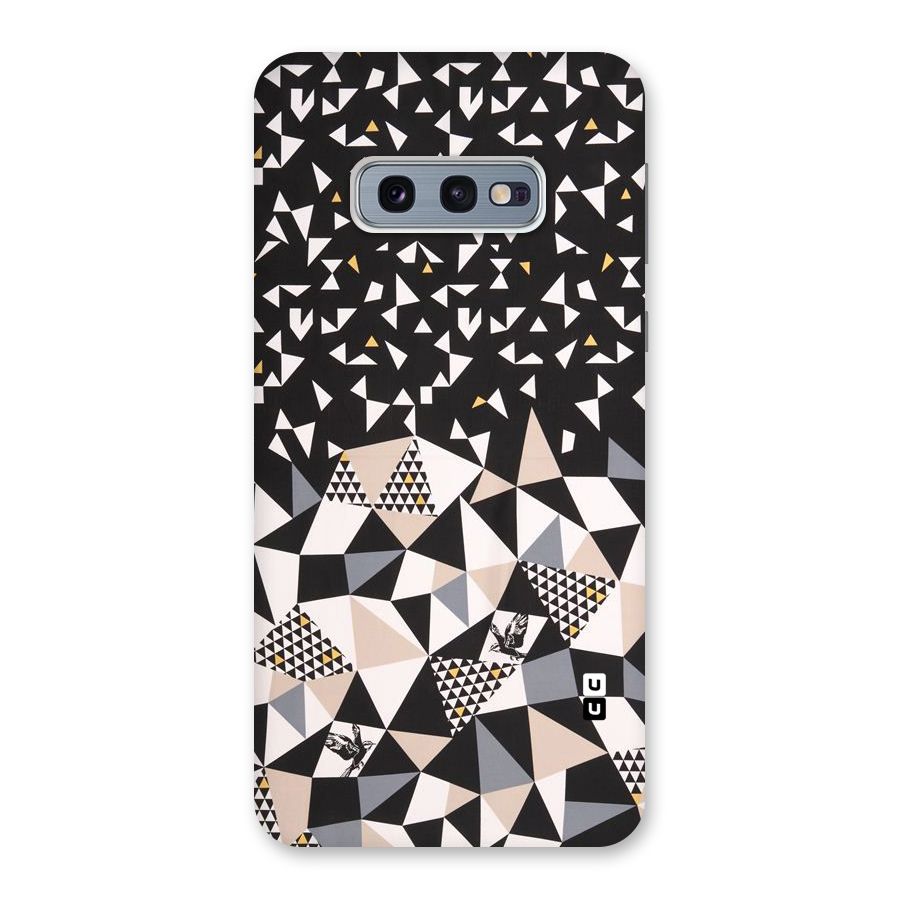 Abstract Varied Triangles Back Case for Galaxy S10e