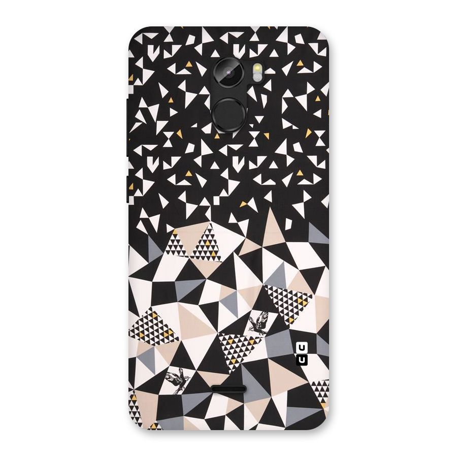 Abstract Varied Triangles Back Case for Gionee X1