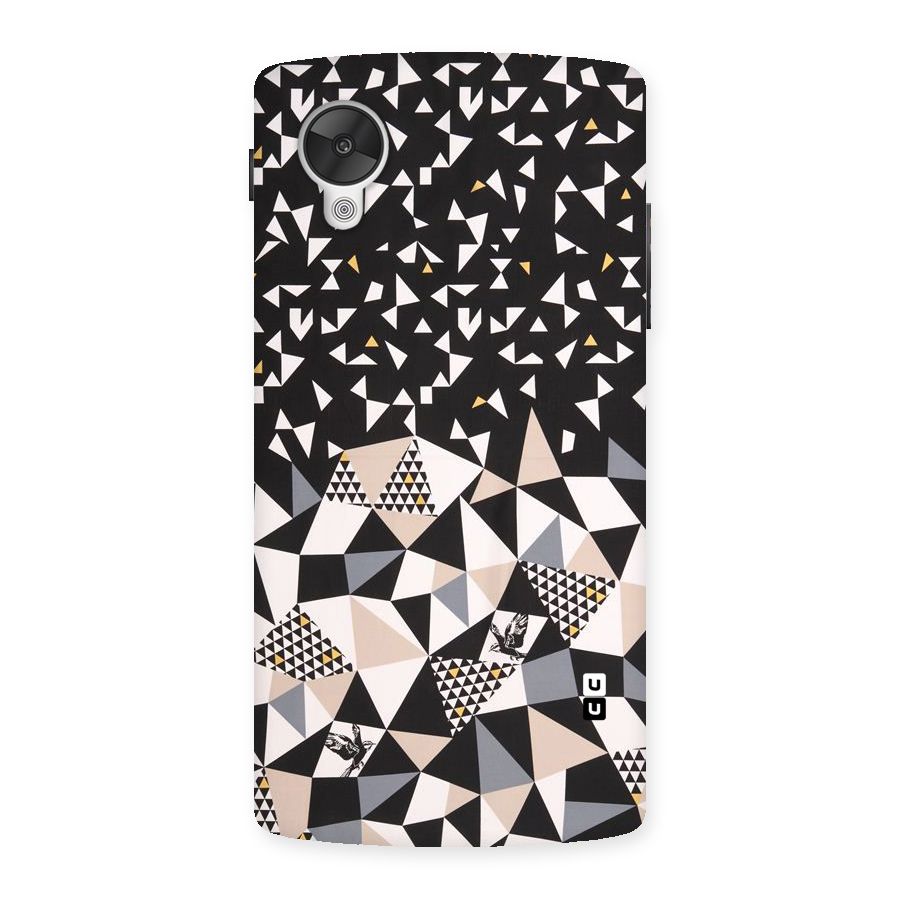Abstract Varied Triangles Back Case for Google Nexsus 5