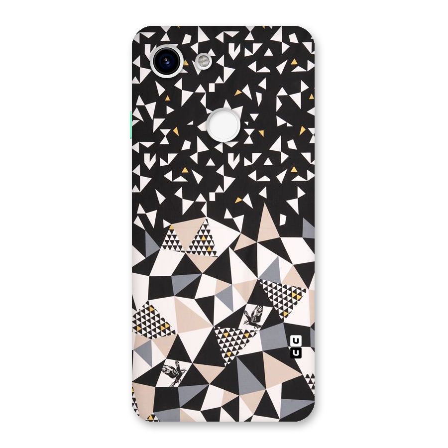 Abstract Varied Triangles Back Case for Google Pixel 3