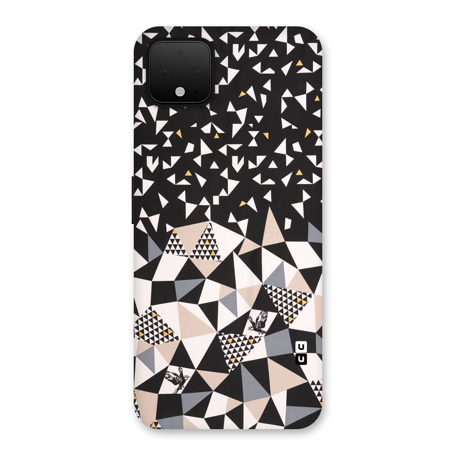 Abstract Varied Triangles Back Case for Google Pixel 4 XL