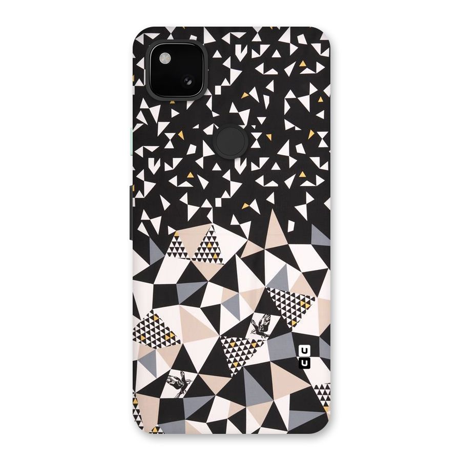 Abstract Varied Triangles Back Case for Google Pixel 4a