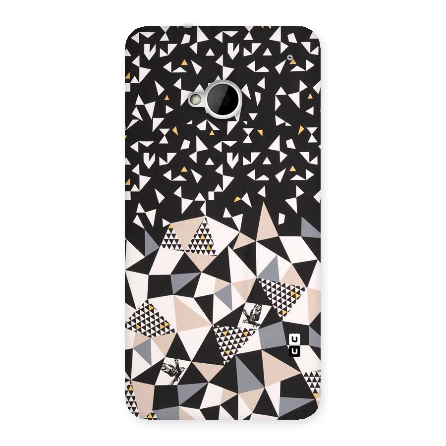 Abstract Varied Triangles Back Case for HTC One M7