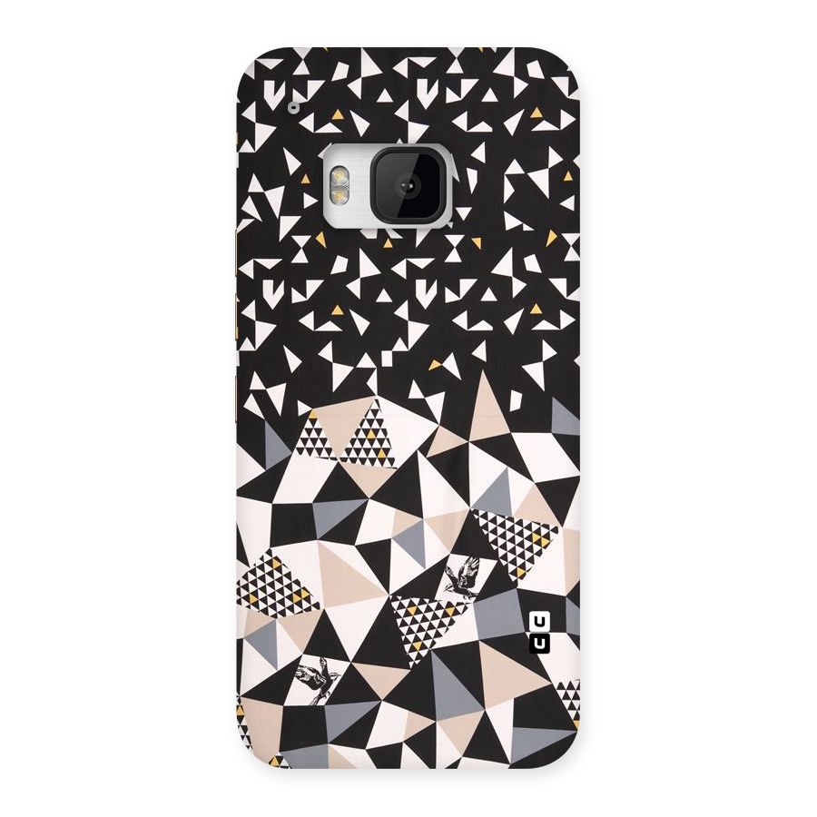 Abstract Varied Triangles Back Case for HTC One M9