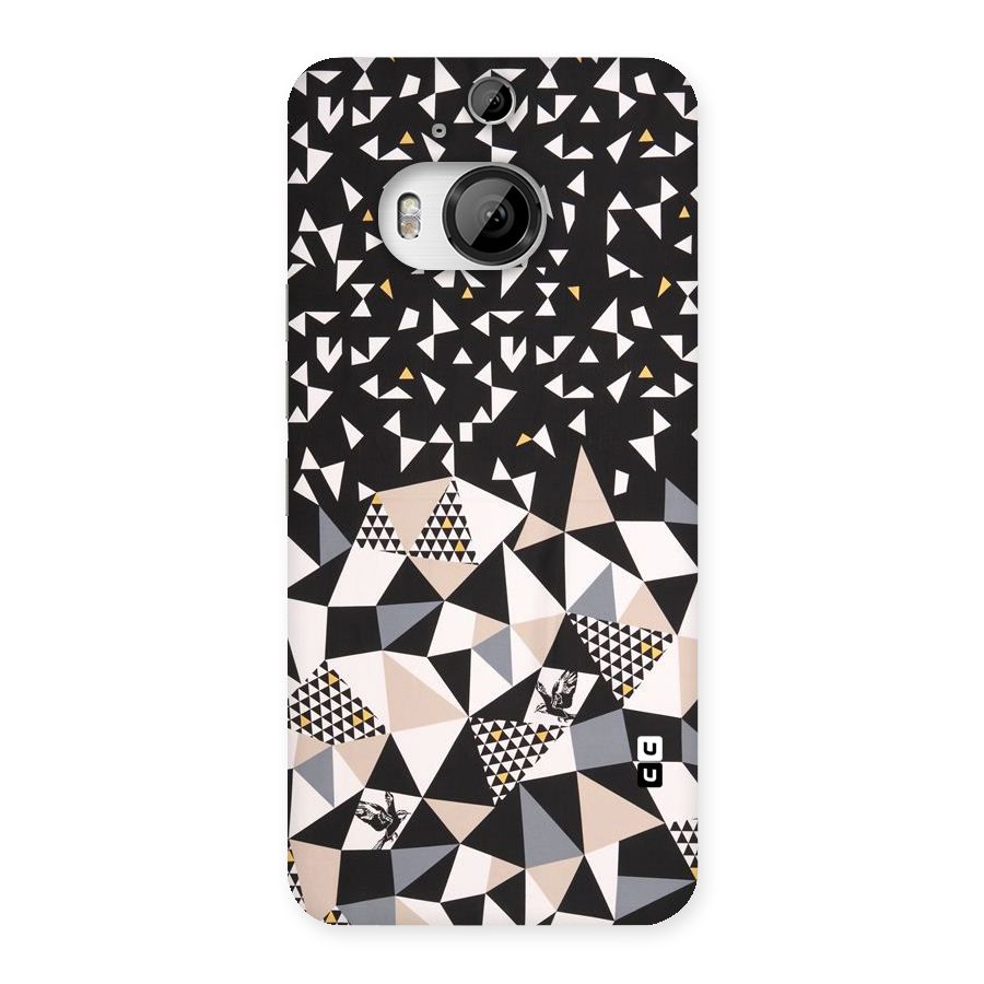Abstract Varied Triangles Back Case for HTC One M9 Plus