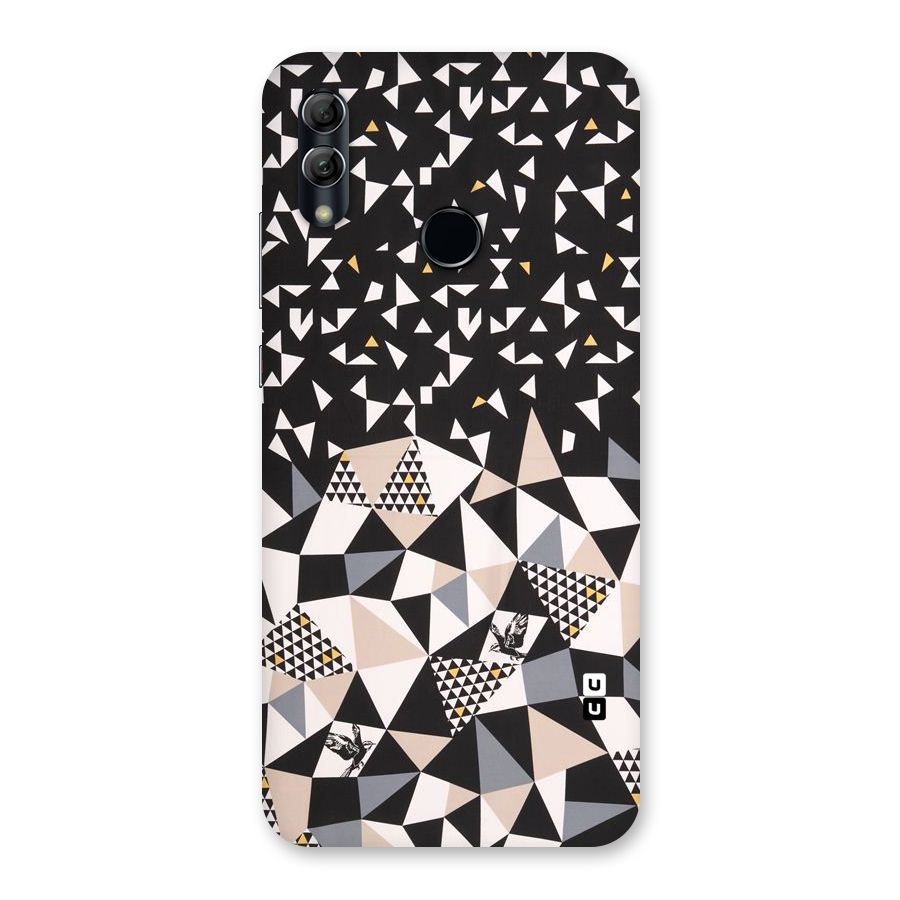 Abstract Varied Triangles Back Case for Honor 10 Lite