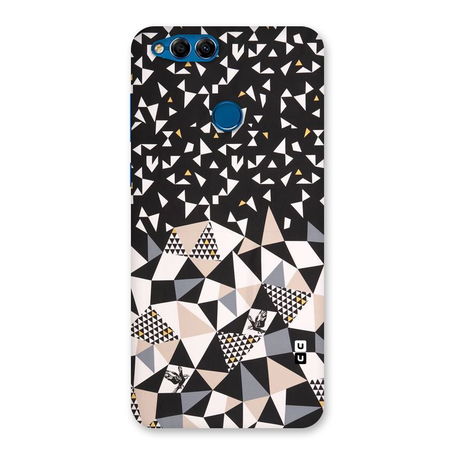 Abstract Varied Triangles Back Case for Honor 7X