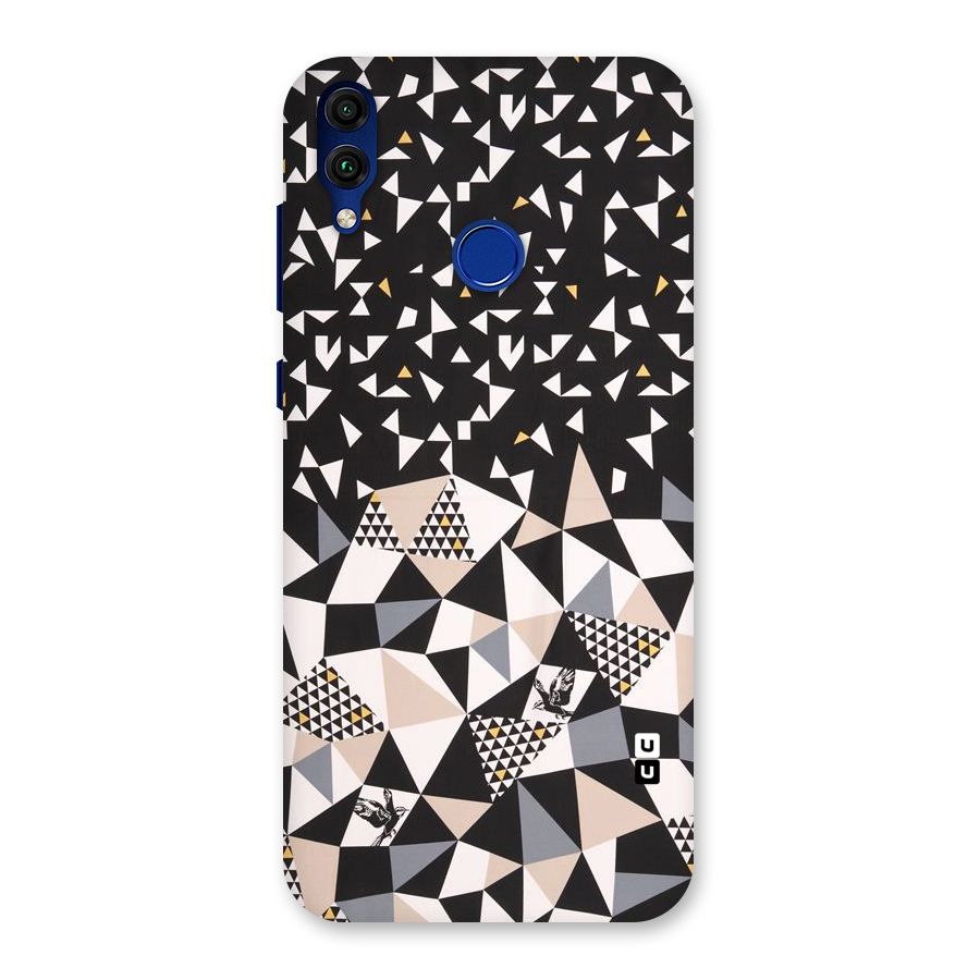 Abstract Varied Triangles Back Case for Honor 8C
