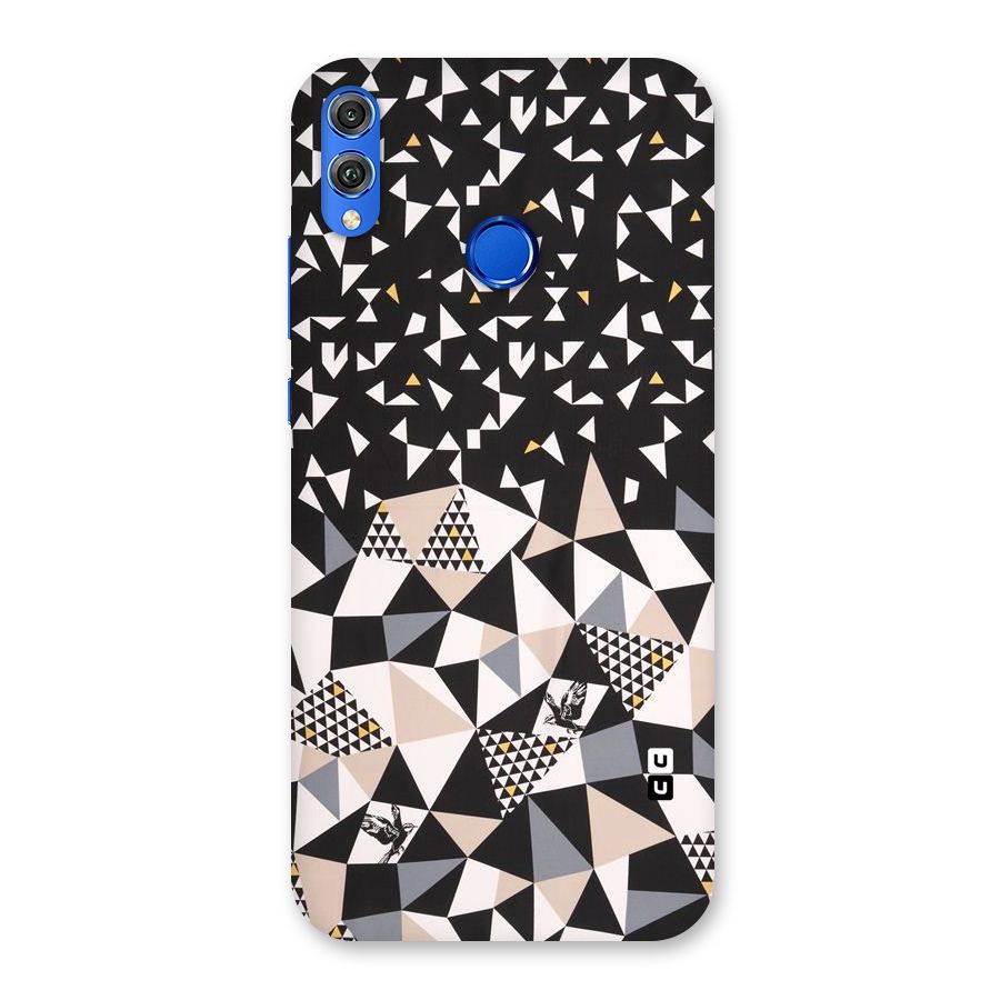 Abstract Varied Triangles Back Case for Honor 8X