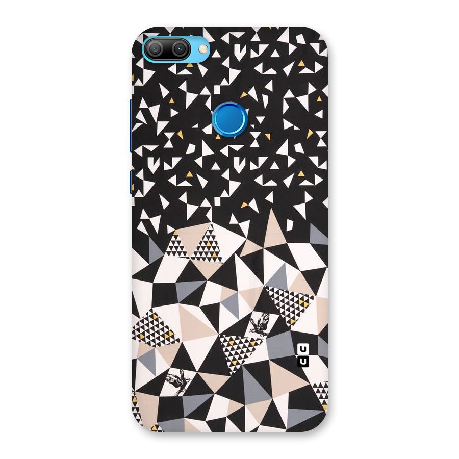 Abstract Varied Triangles Back Case for Honor 9N