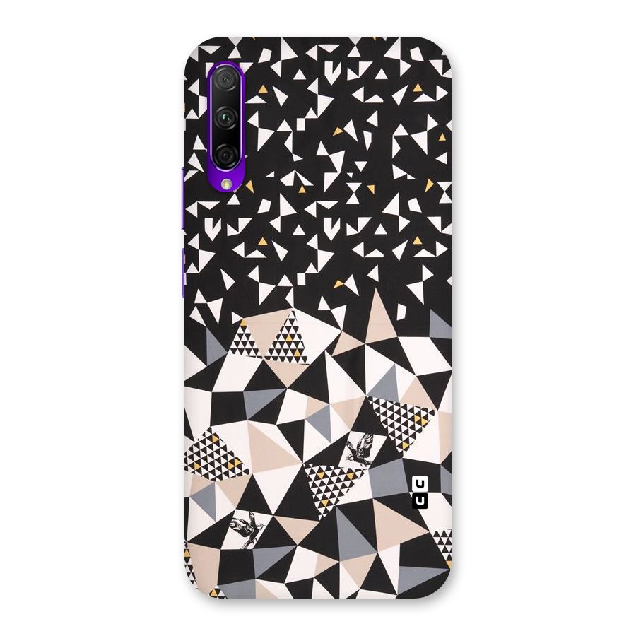 Abstract Varied Triangles Back Case for Honor 9X Pro