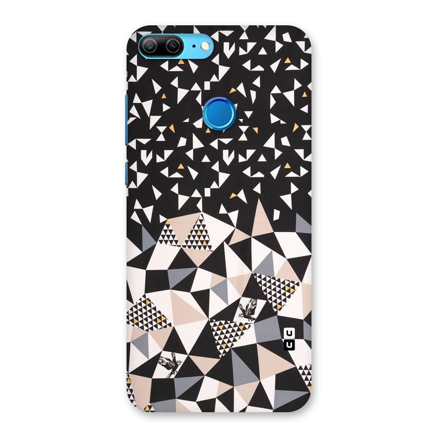 Abstract Varied Triangles Back Case for Honor 9 Lite