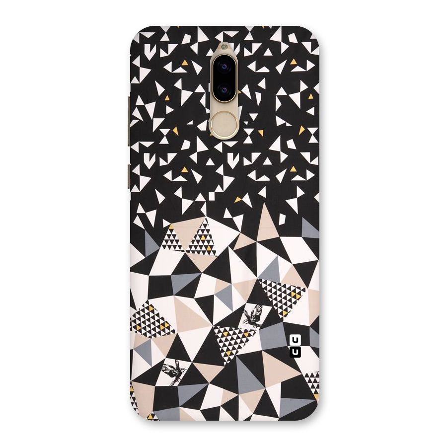 Abstract Varied Triangles Back Case for Honor 9i