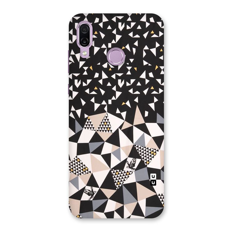 Abstract Varied Triangles Back Case for Honor Play