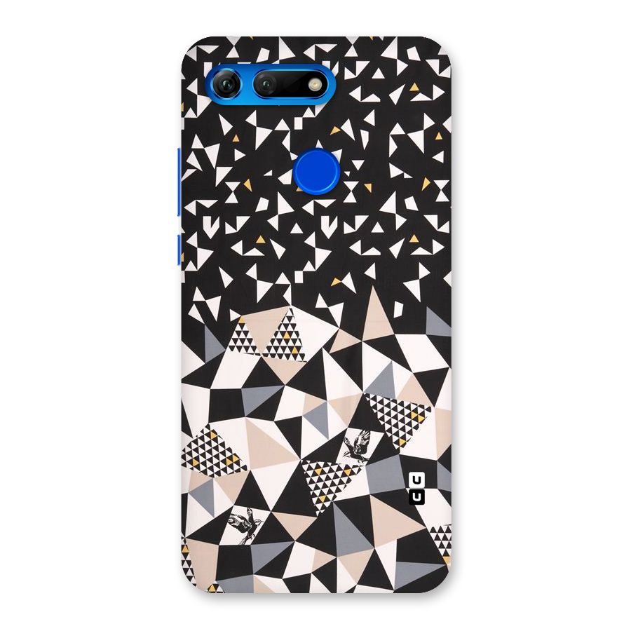 Abstract Varied Triangles Back Case for Honor View 20