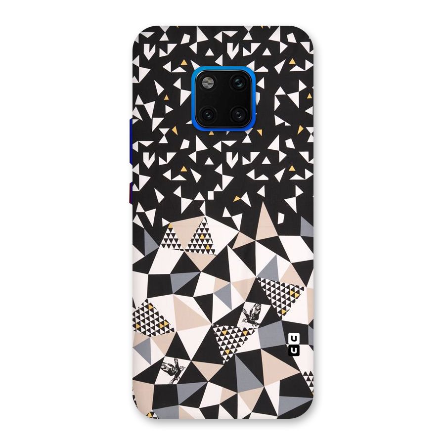 Abstract Varied Triangles Back Case for Huawei Mate 20 Pro